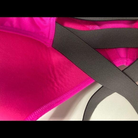 SO, Authentic American Heritage, SportsBra,Pink,S - Picture 7 of 11